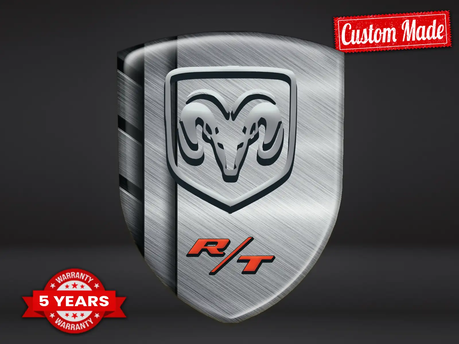 Dodge Firmenlogosticker Sportlich Stern Professionell